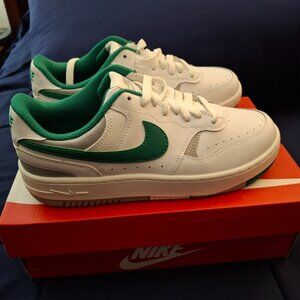 Nike Gamma Force White Green Smoke Gray DX9176-006 Shoes-Womens 7.5